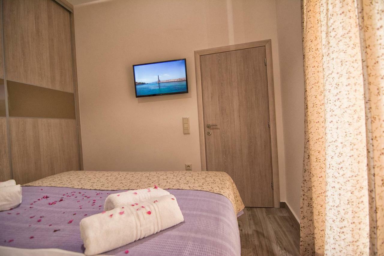 Pasiphae New Apartment Sea & City 干尼亞 外观 照片